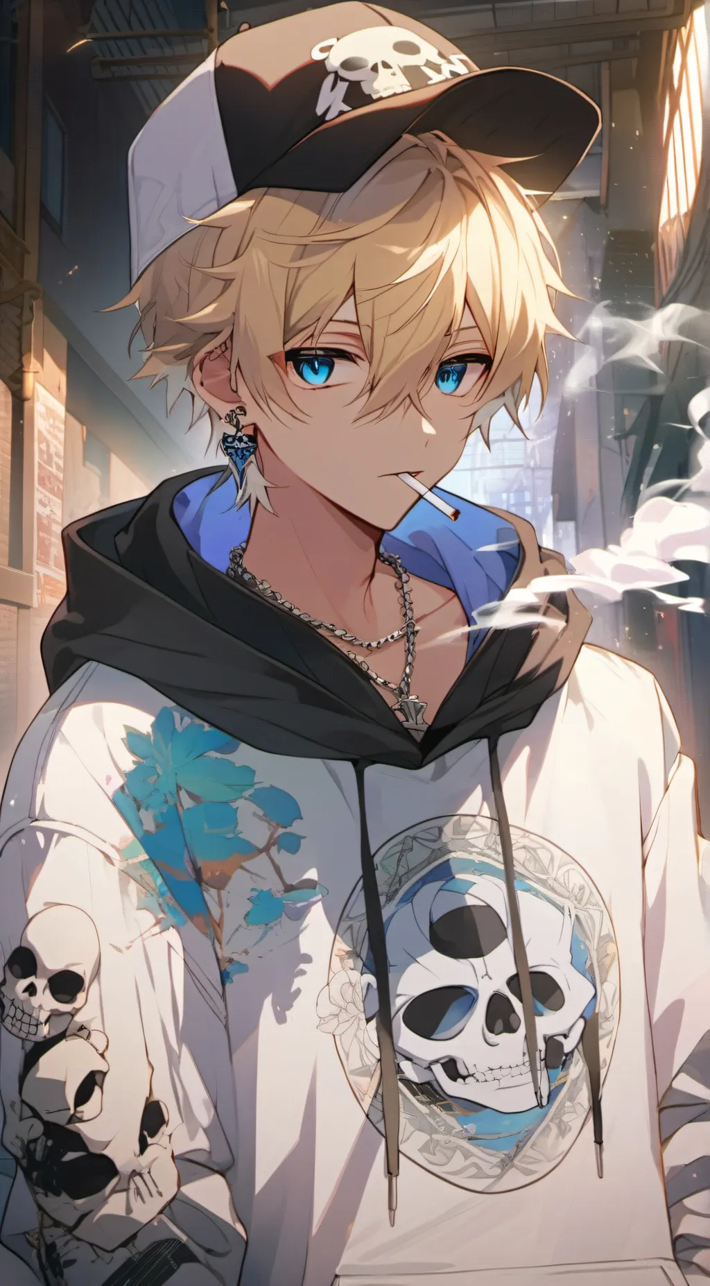 ai character: Jace Black background