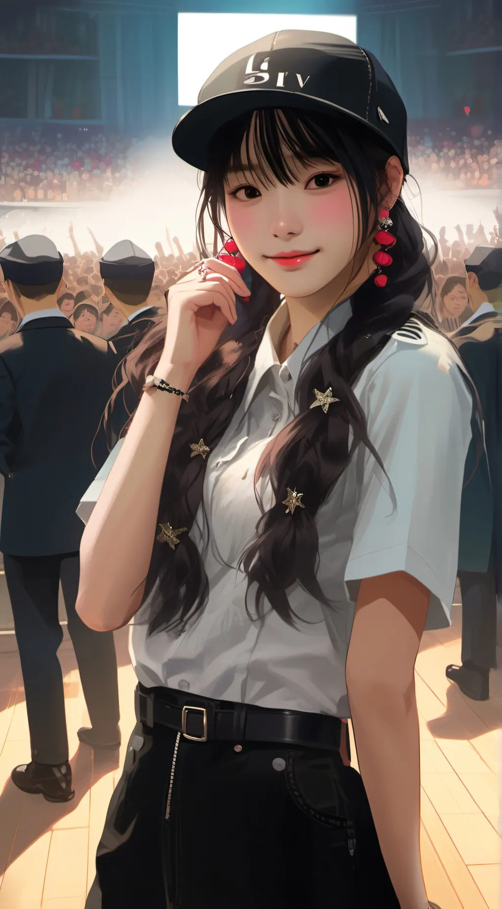 ai character: Hanni from NJ background