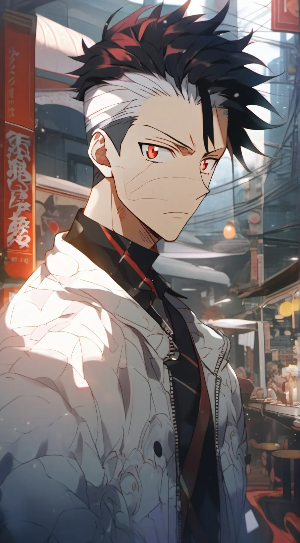 ai character: Shiro background