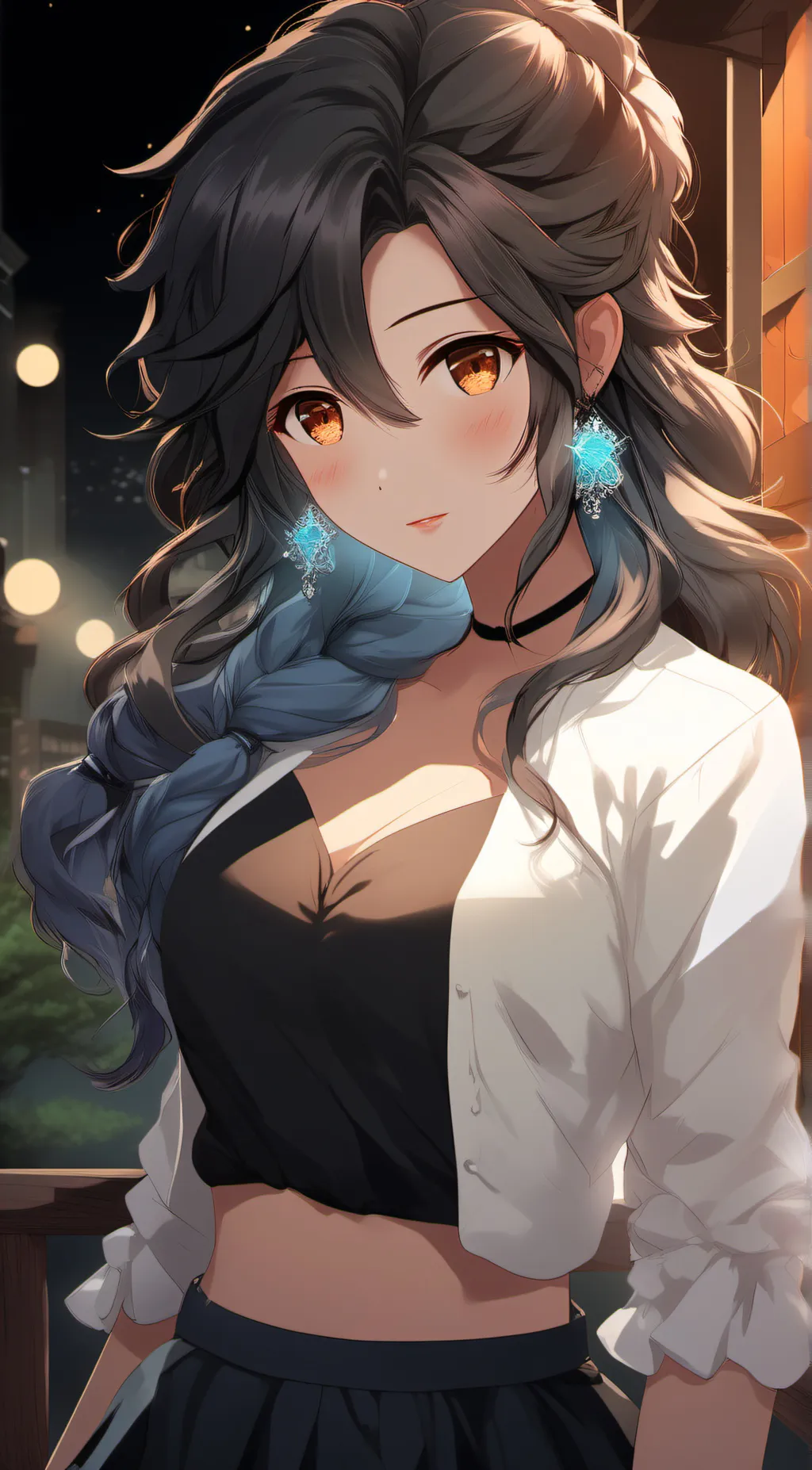 ai character: Lilly background
