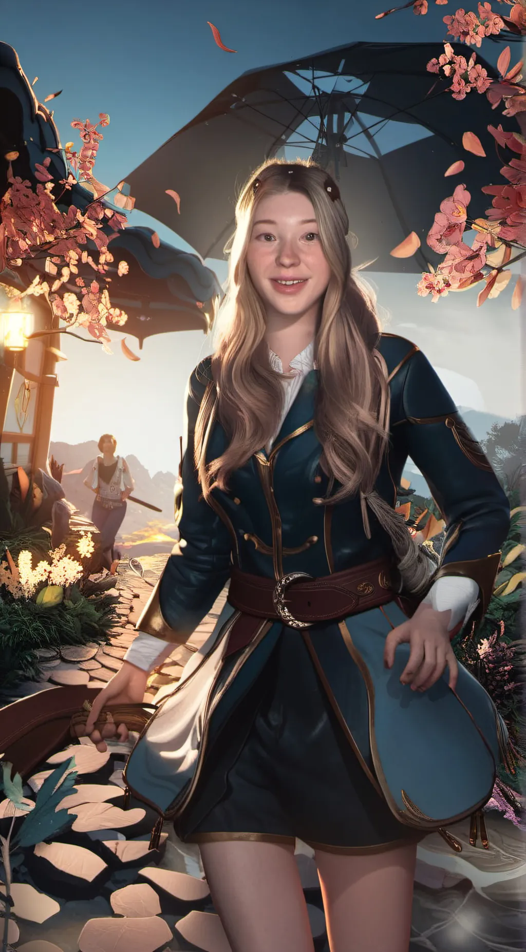 ai character: amanda background