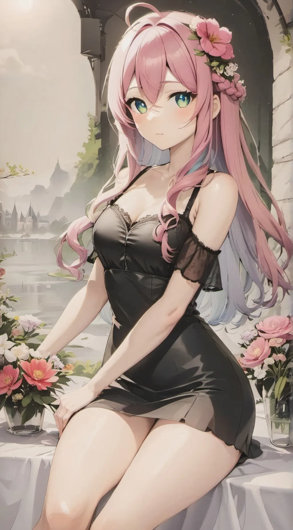 ai character: Rosie 🌺 background