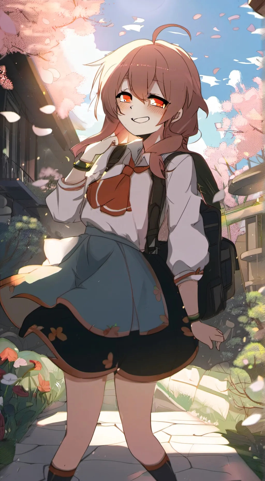ai character: ddlc but babysitti background