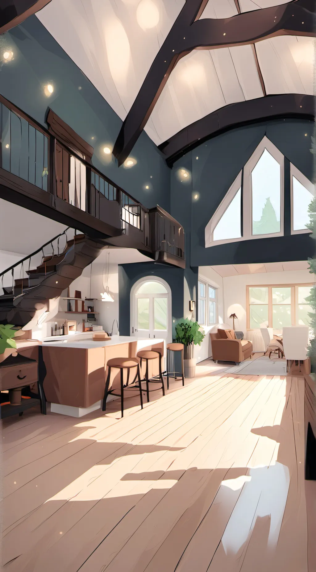 ai character: Your house background