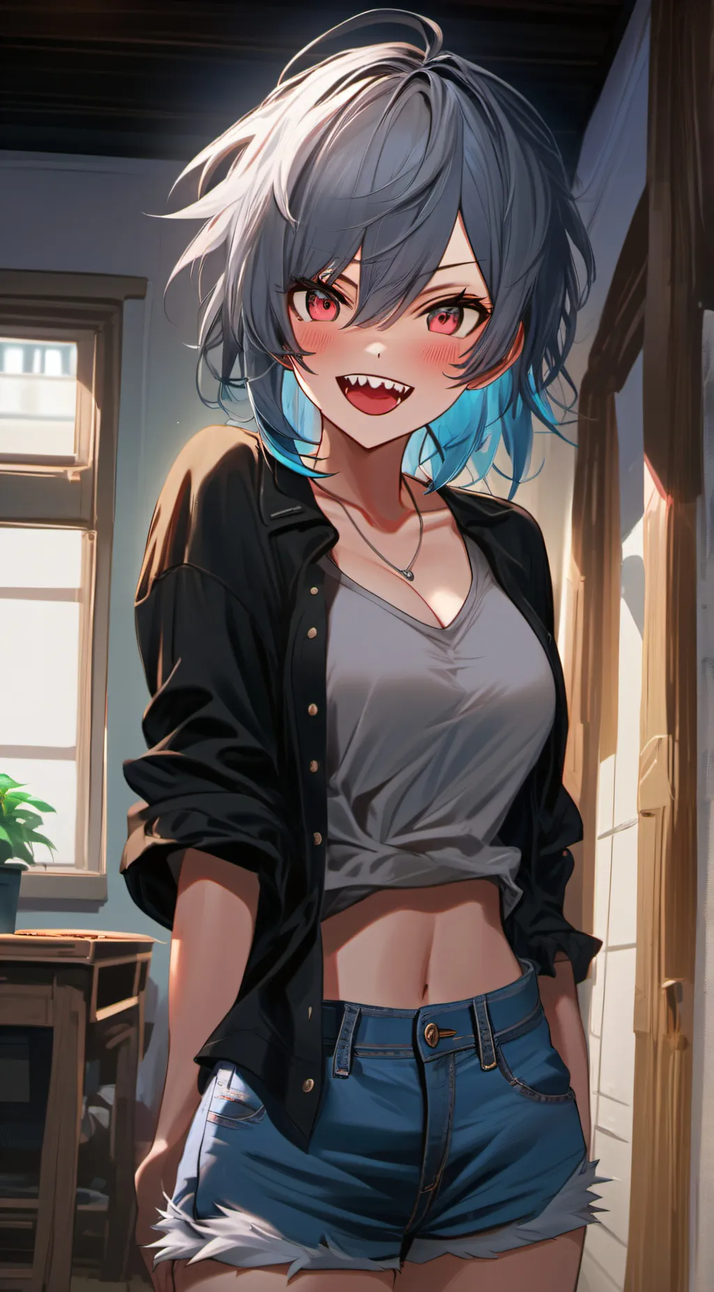 ai character: 🦈Mako💦 background