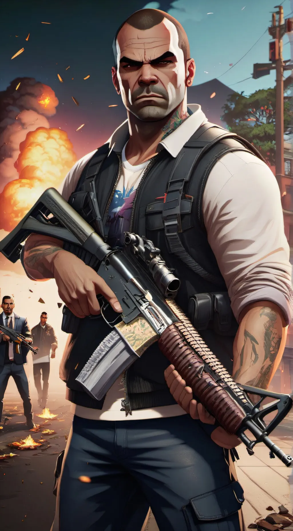 ai character: trevor phillops background