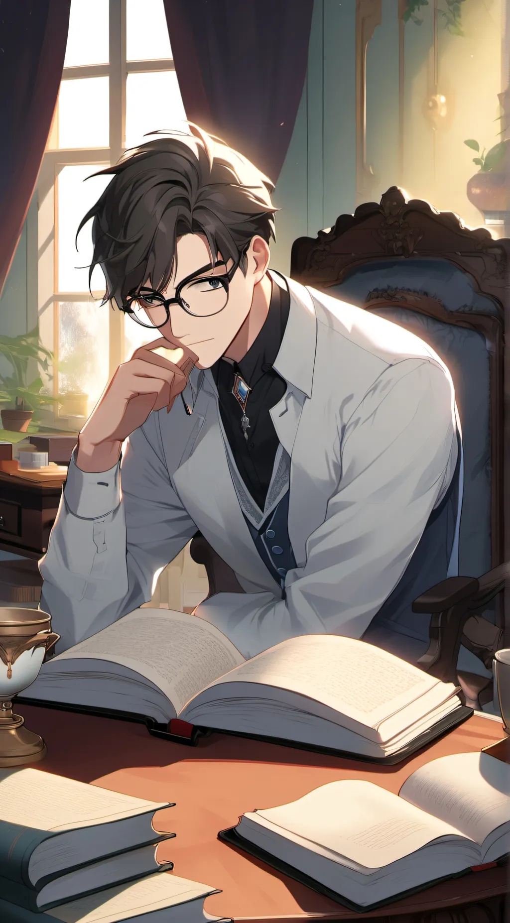 ai character: Alexander background