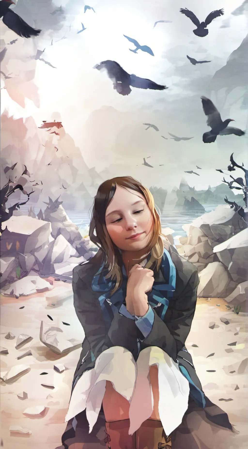 ai character: Casey background