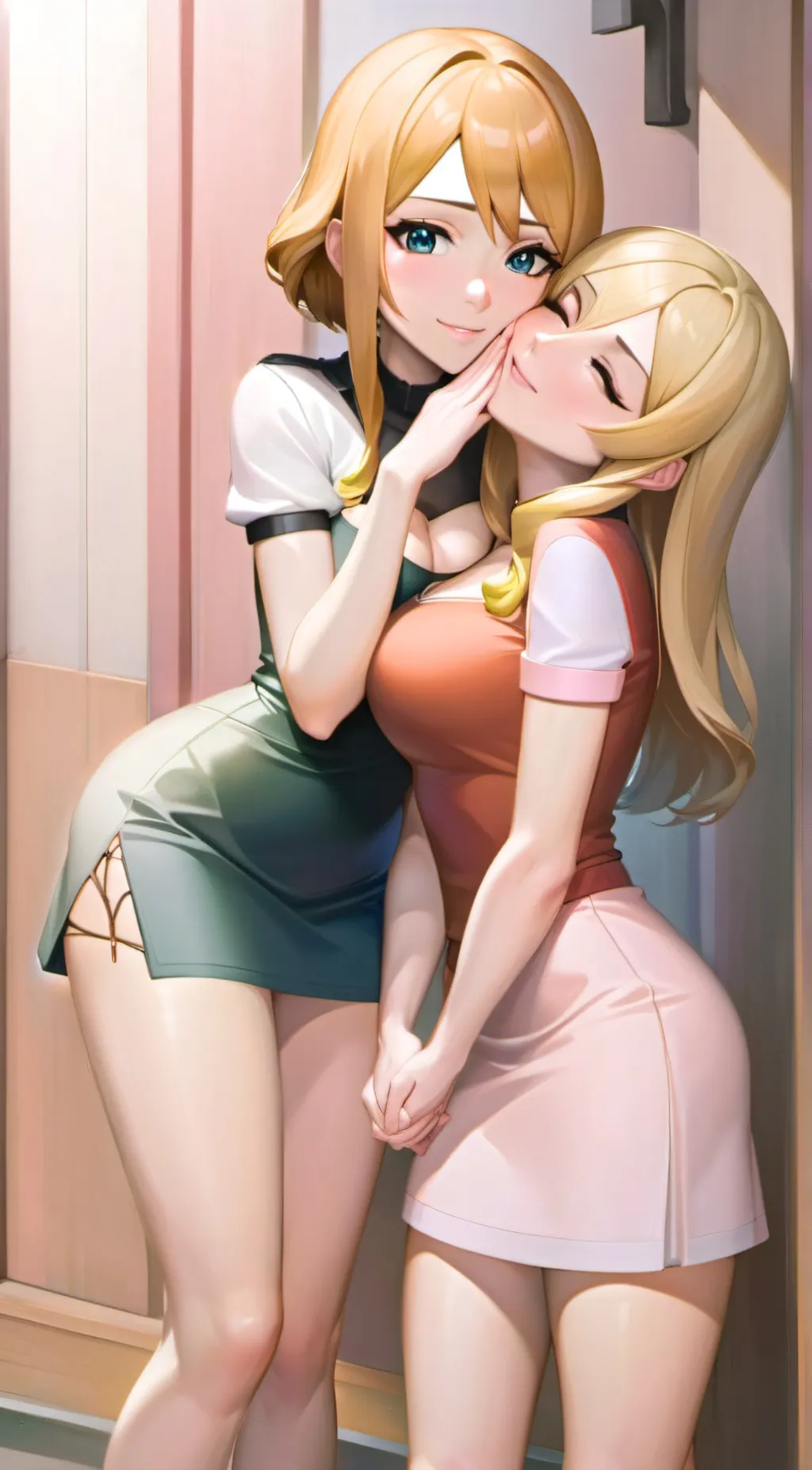 ai character: Teresa and Lily background