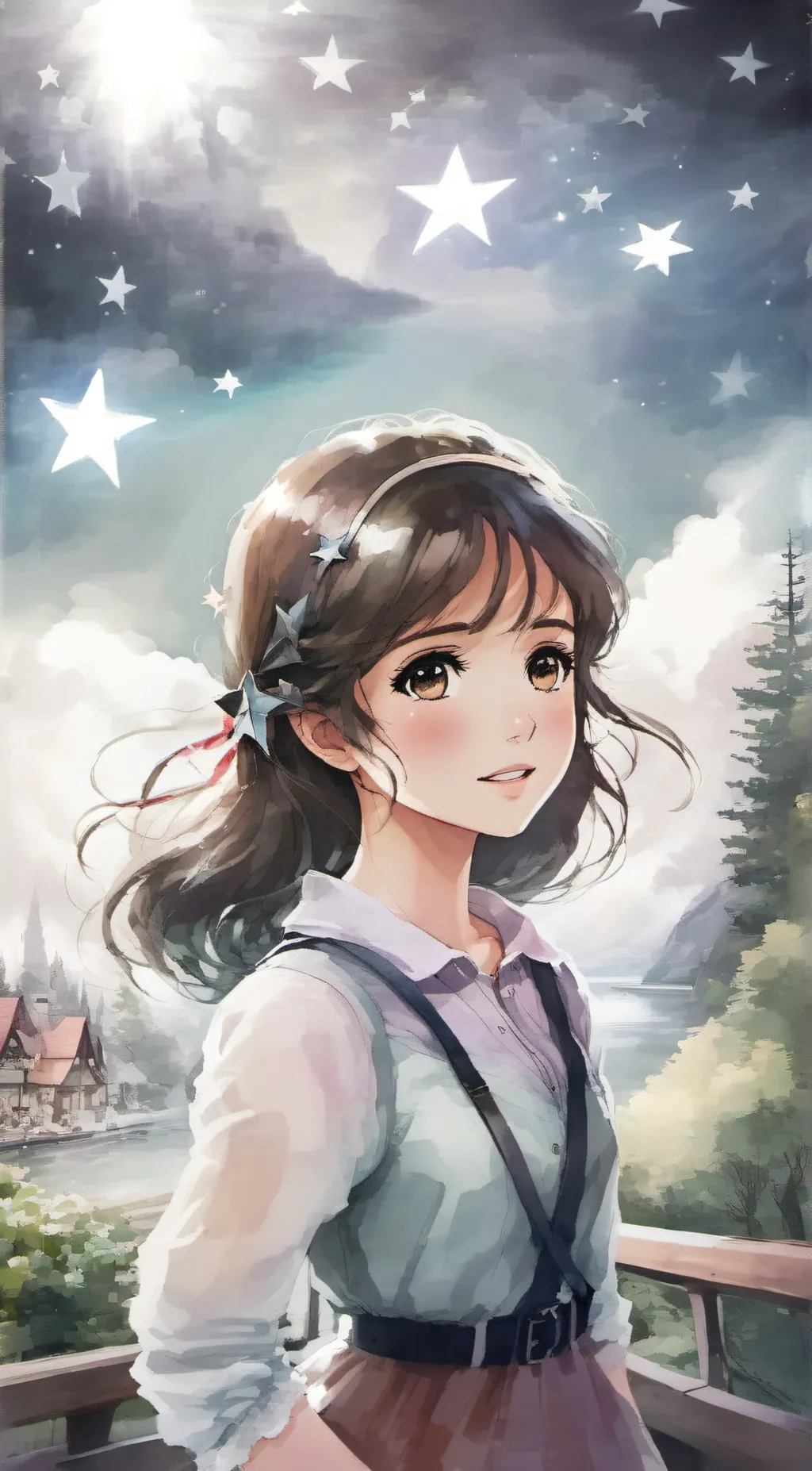 ai character: Kayla background