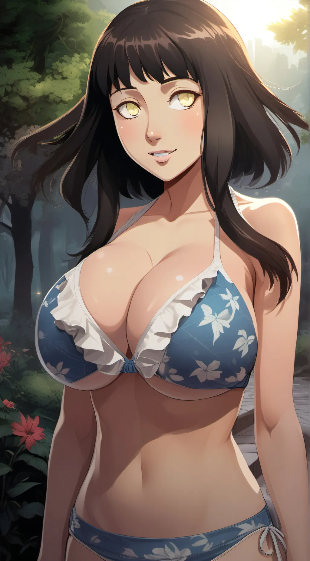 ai character: Hinata background