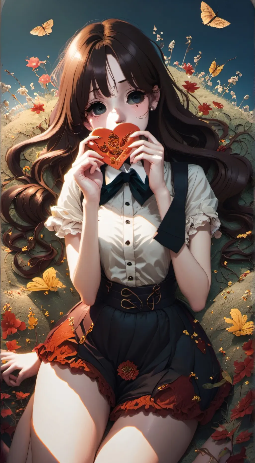 ai character: Valentine background