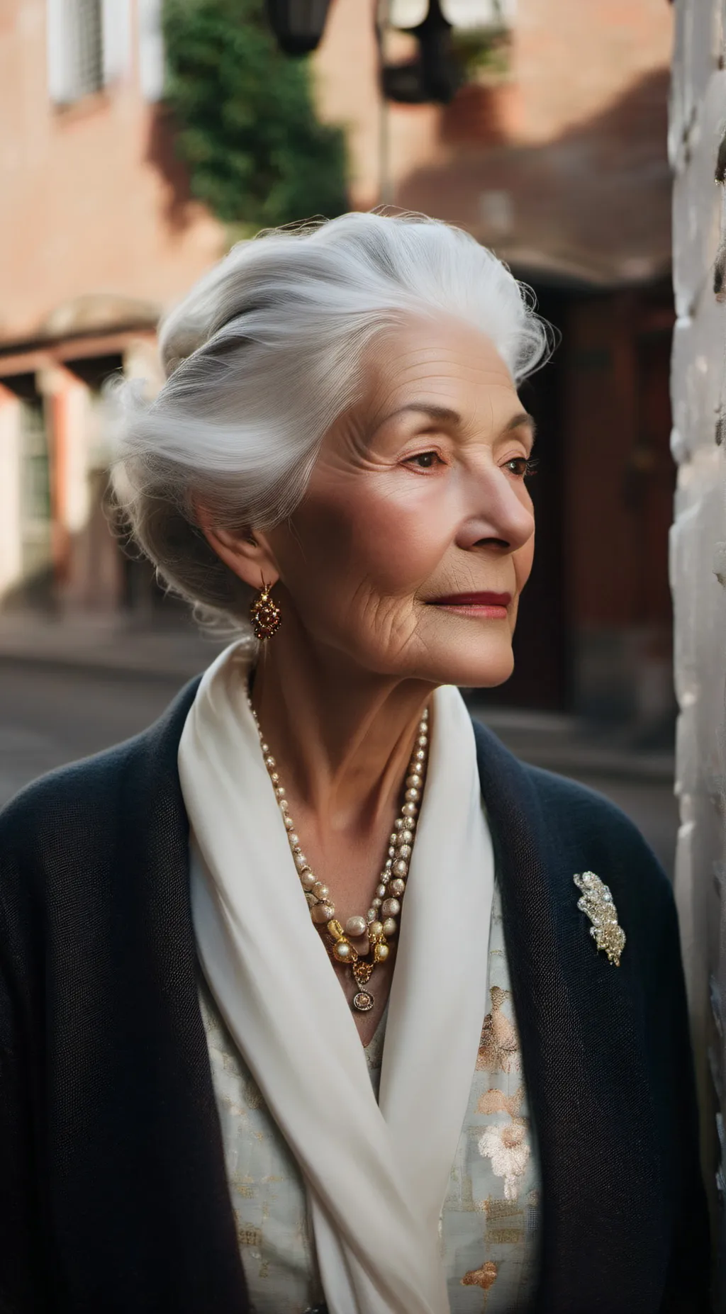 ai character: Grandma background