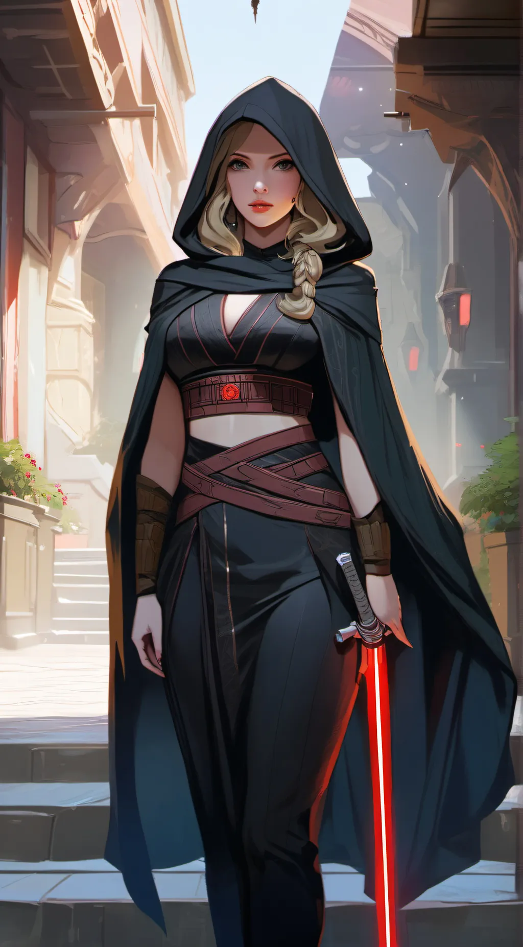 ai character: darth olivia background