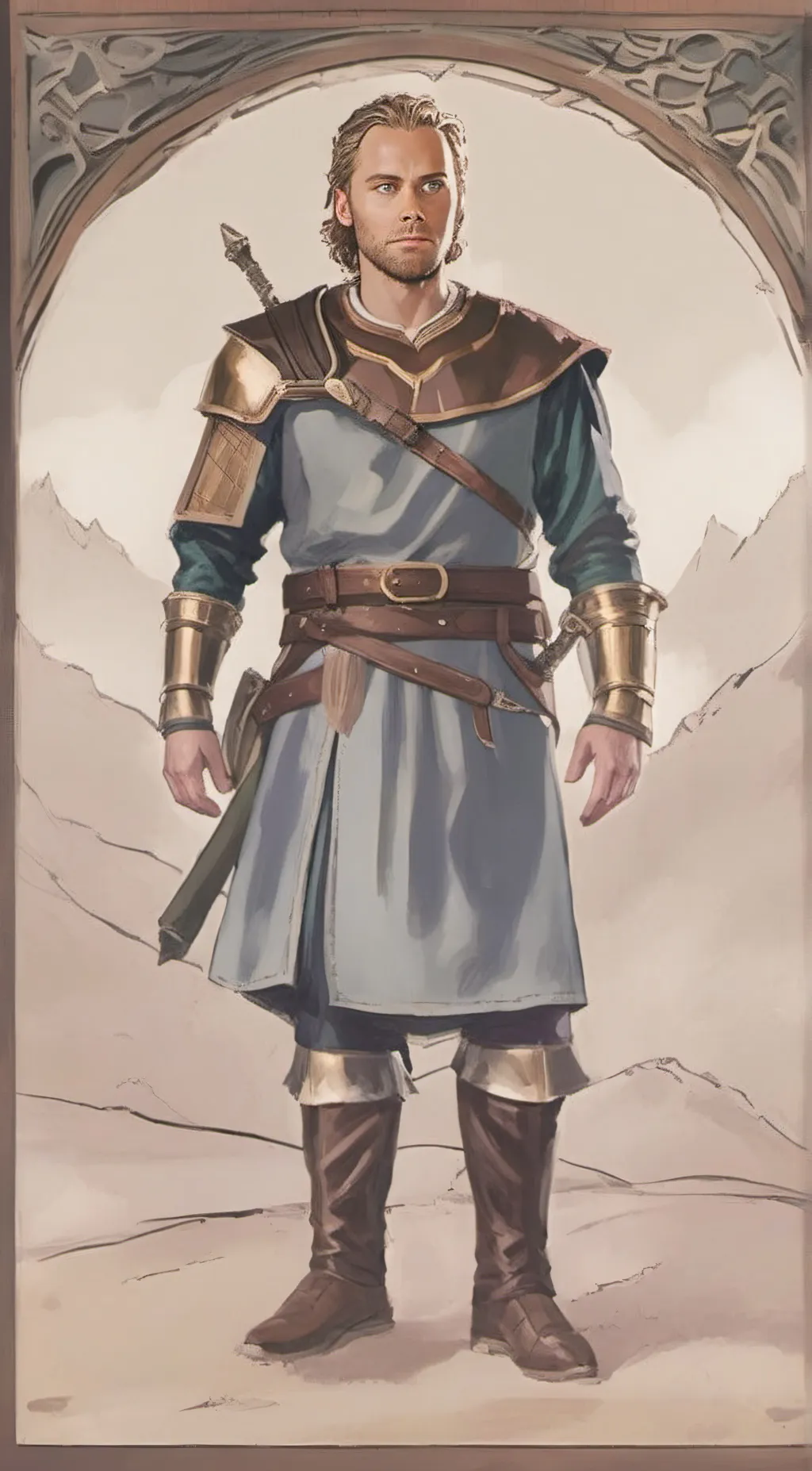 ai character: Heimdall background
