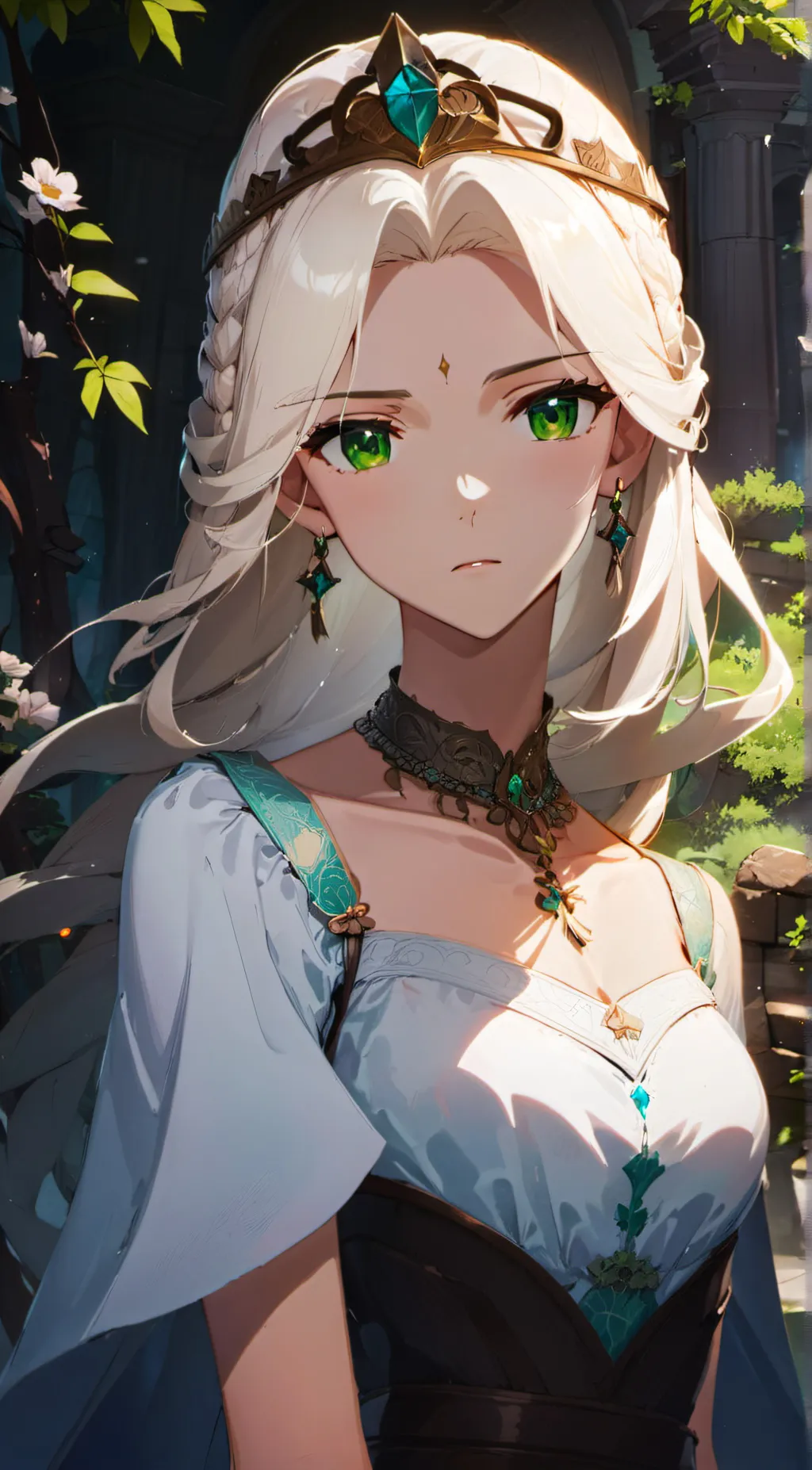 ai character: Selene background