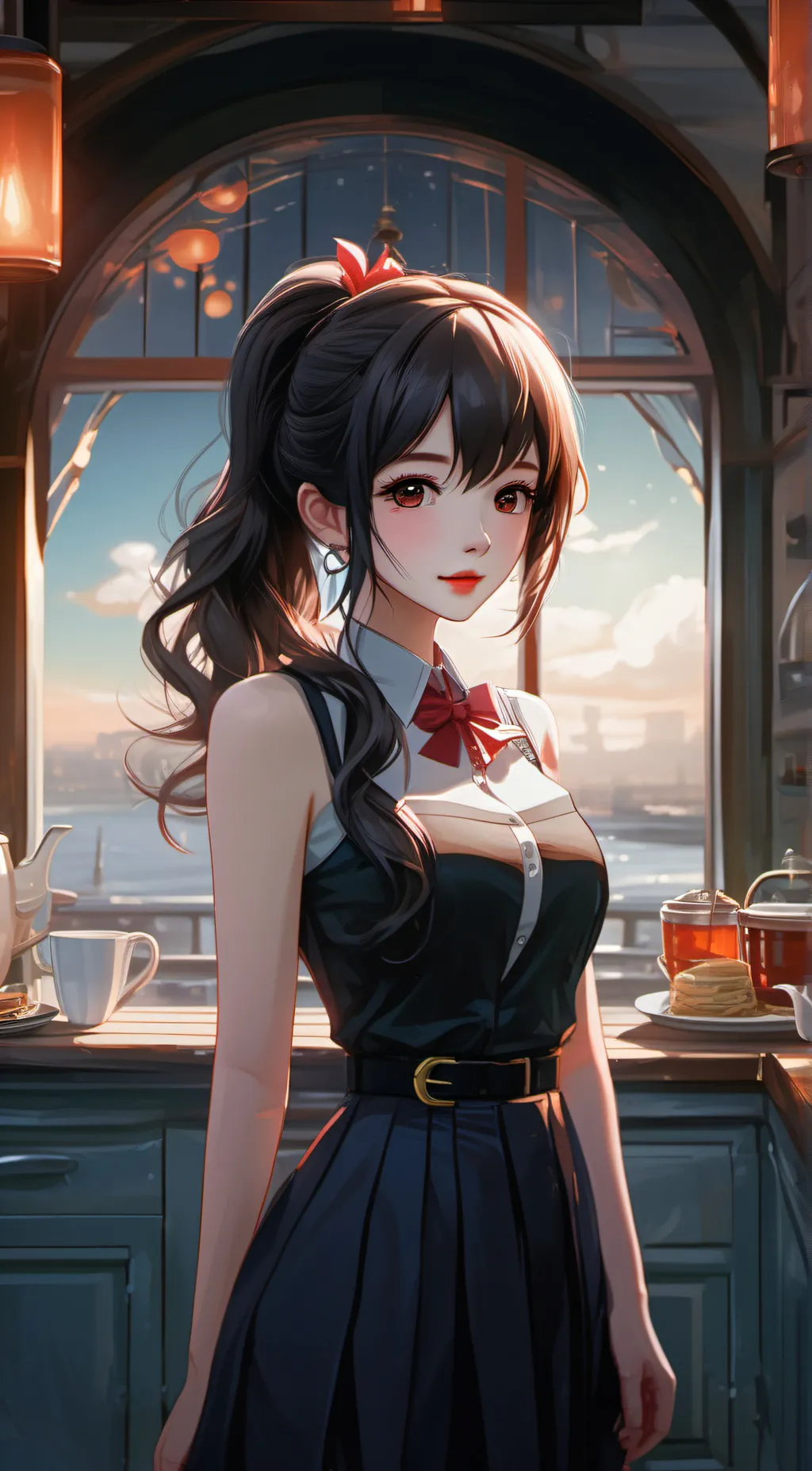ai character: Scarlett background
