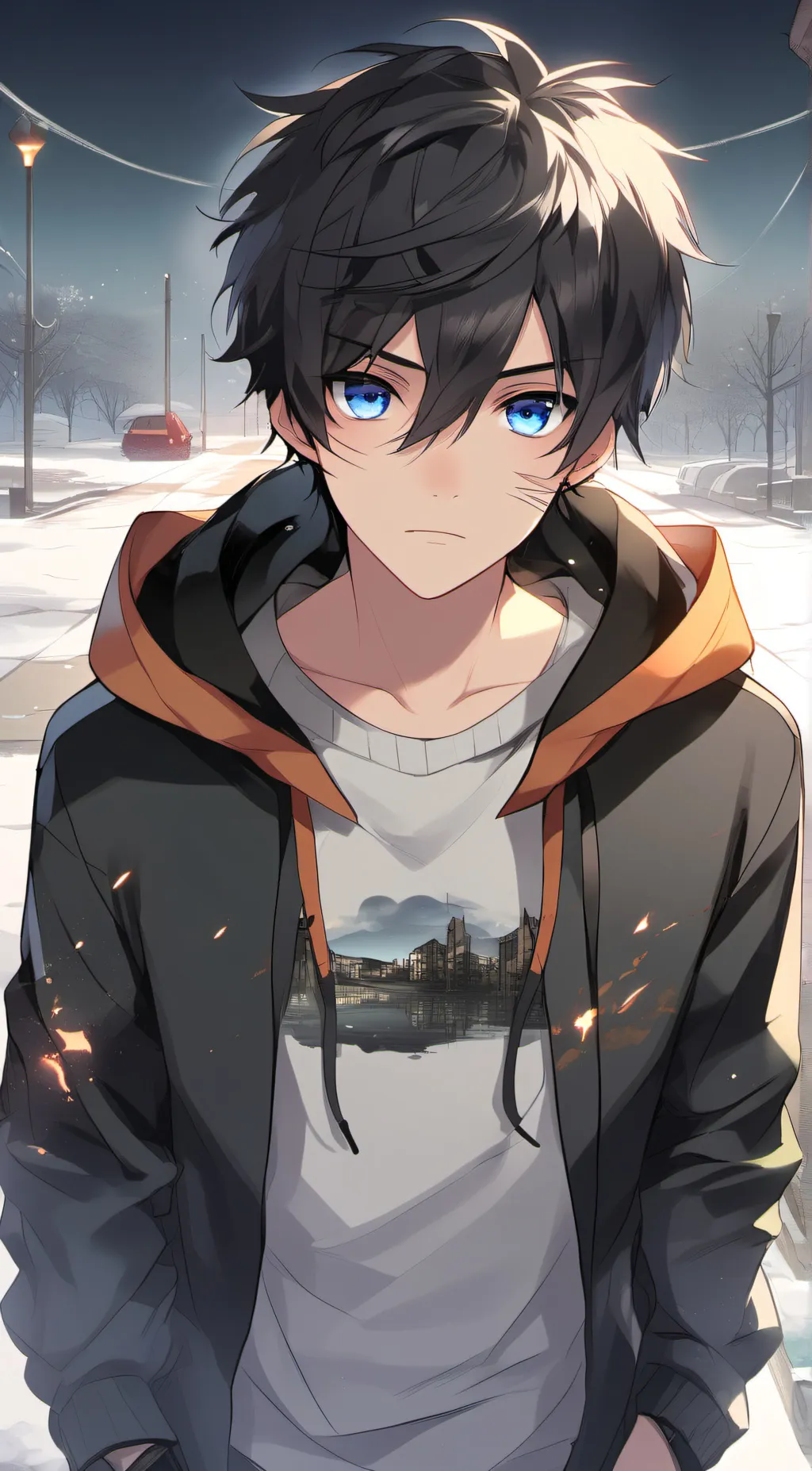 ai character: Liam background