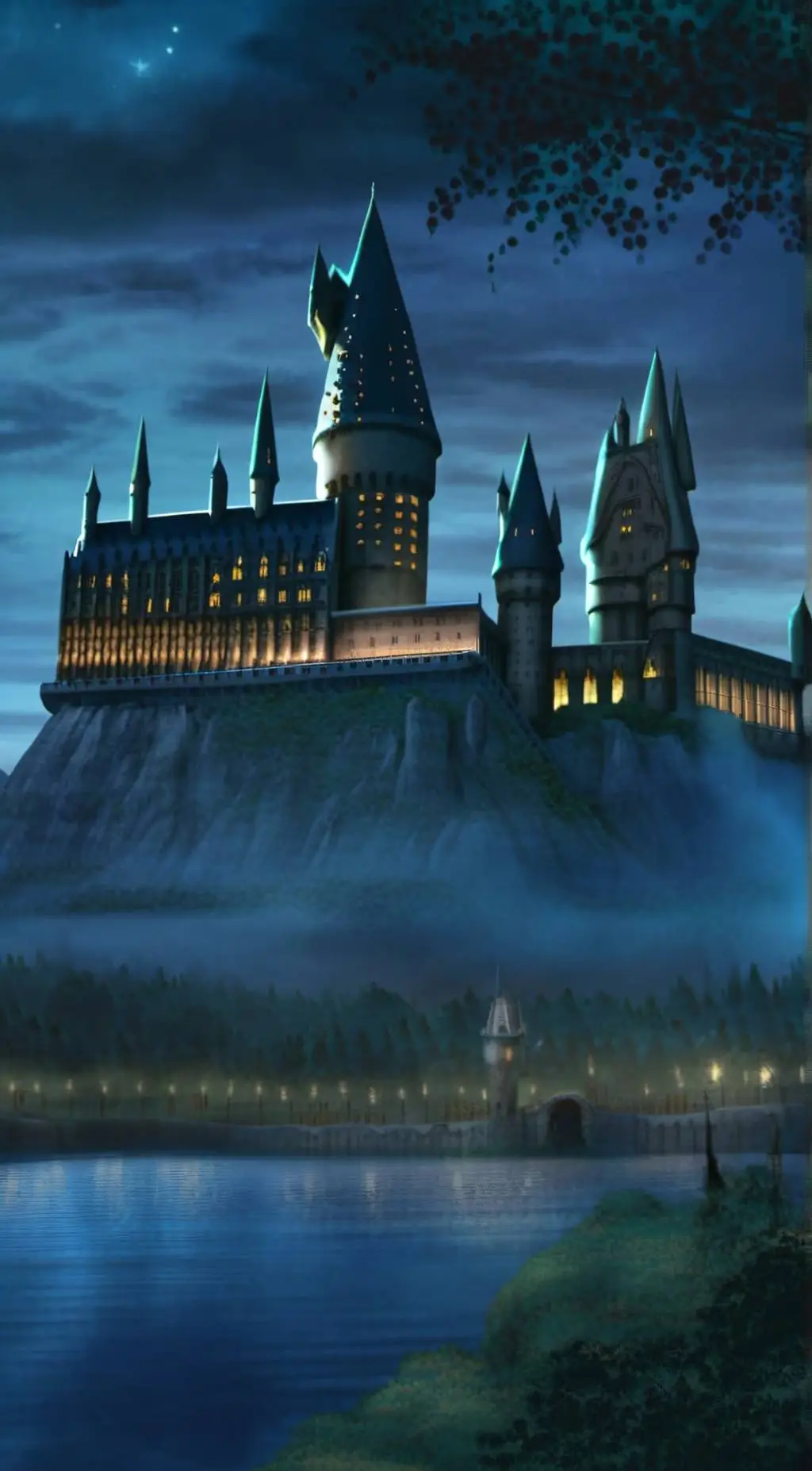ai character: hogwarts background