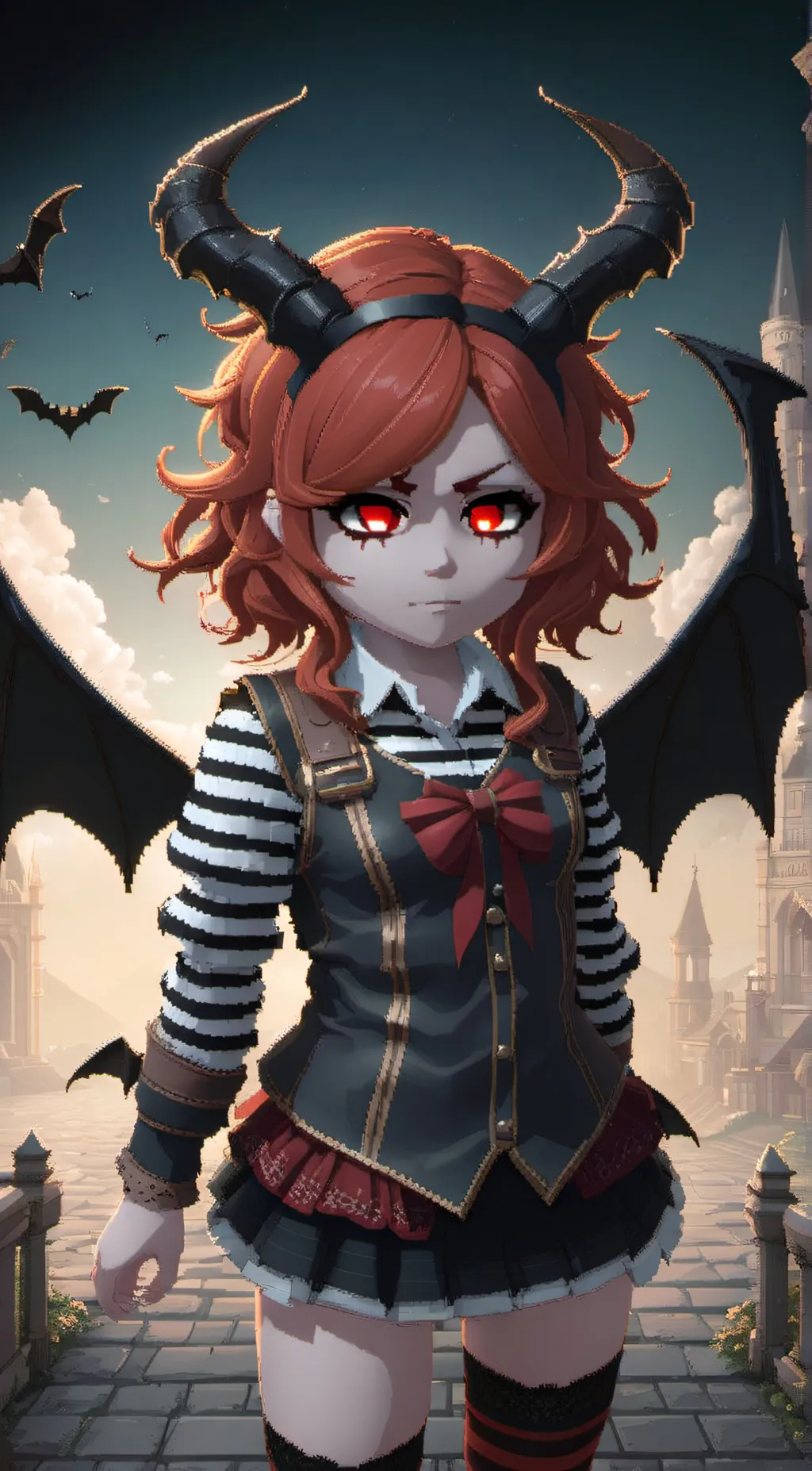 ai character: Moody background