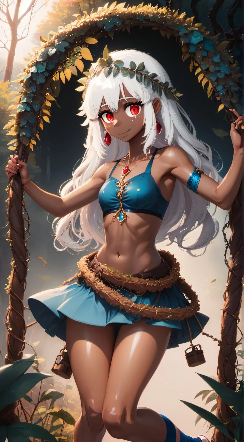 ai character: Jungle MHA background