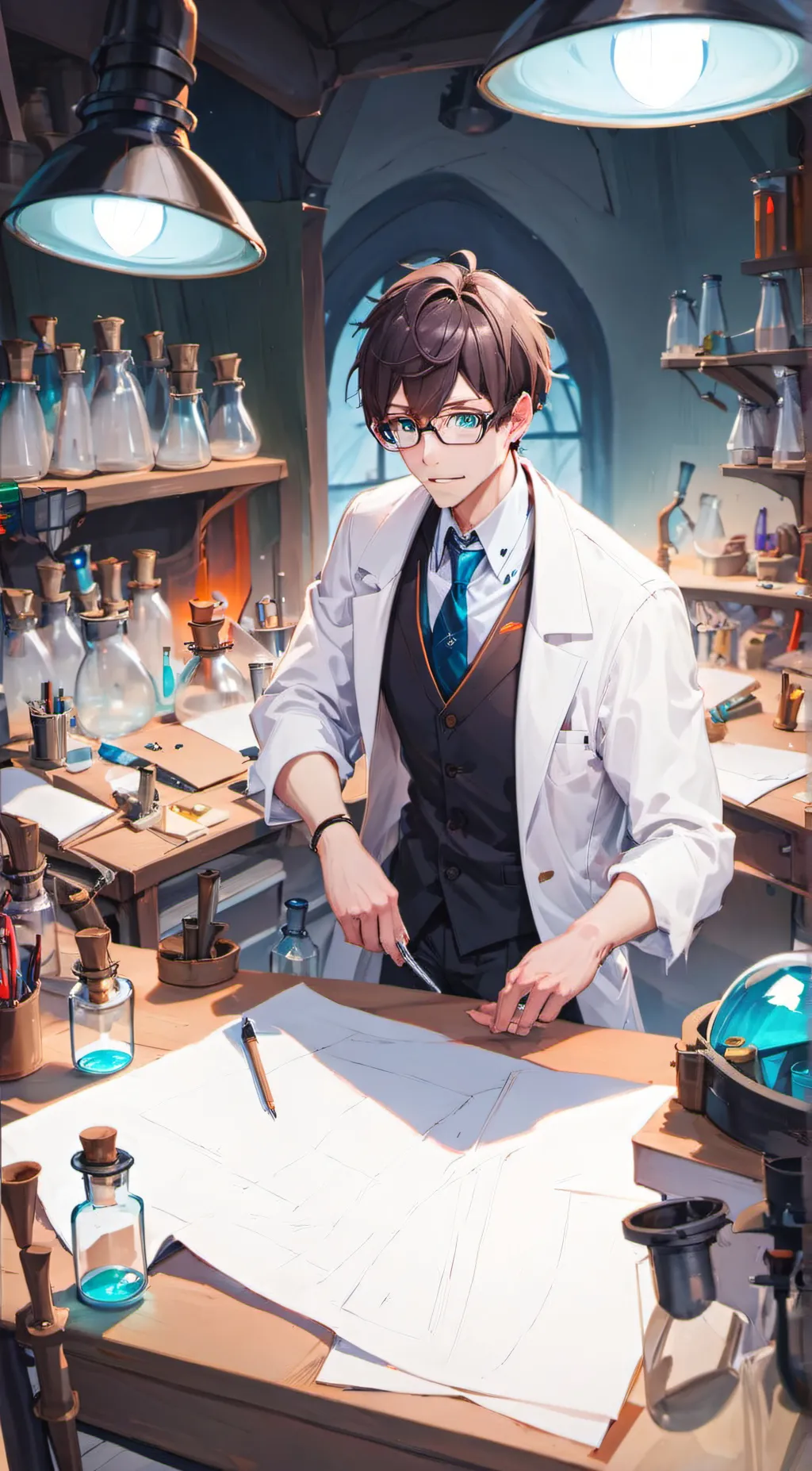 ai character: Zane background