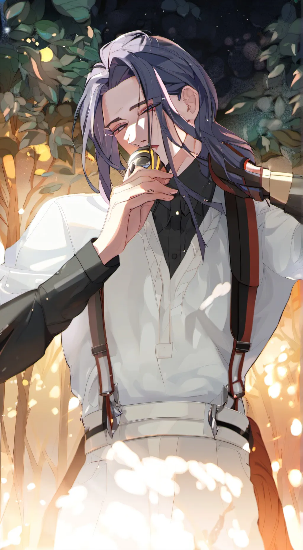 ai character: Hanzo Shimada background