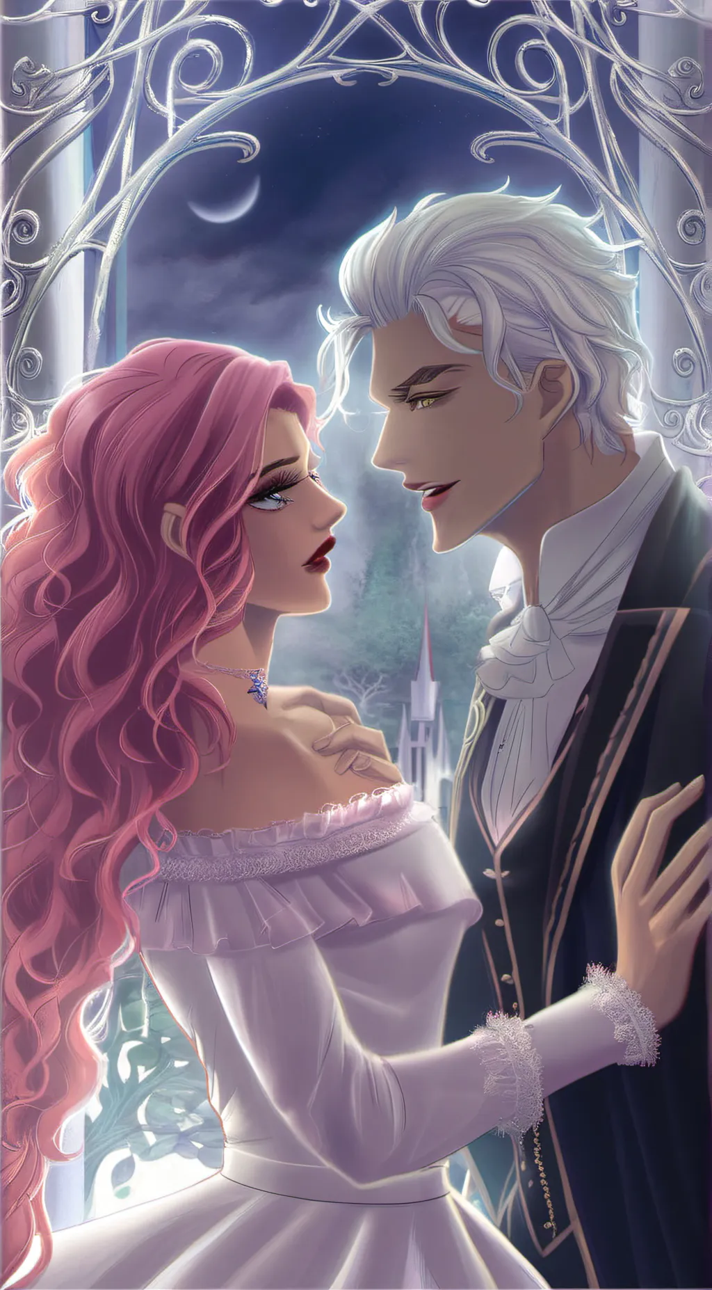 ai character: Lysandra and Zephr background
