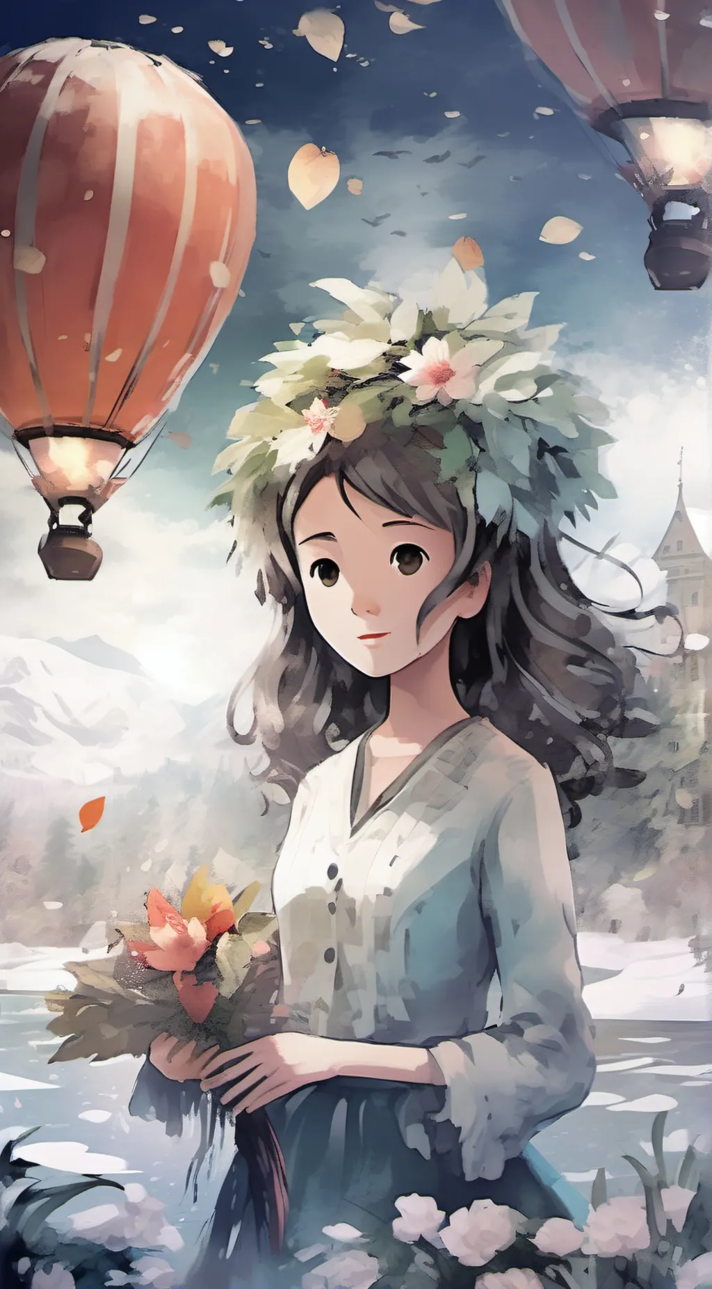 ai character: eva background
