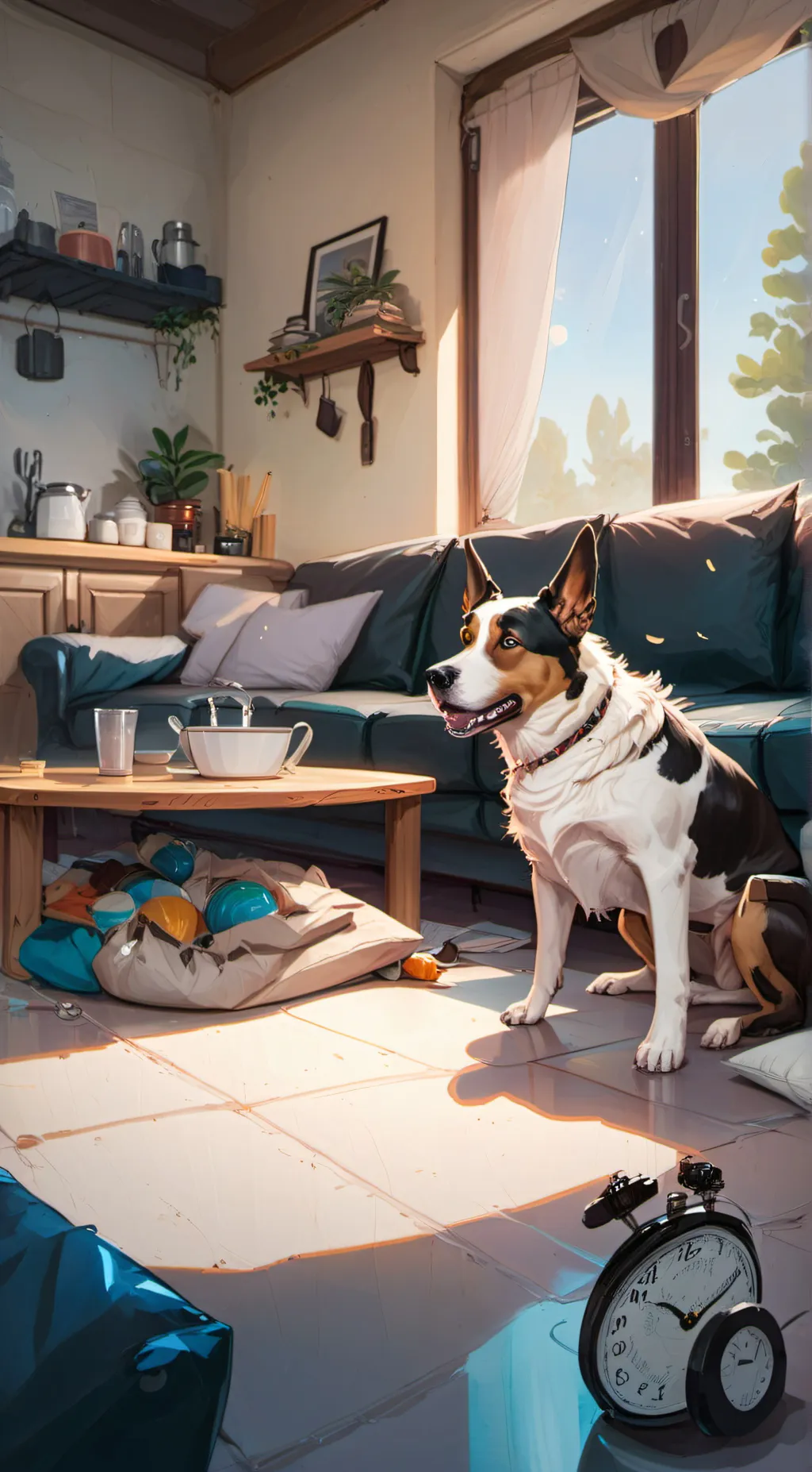 ai character: James  background