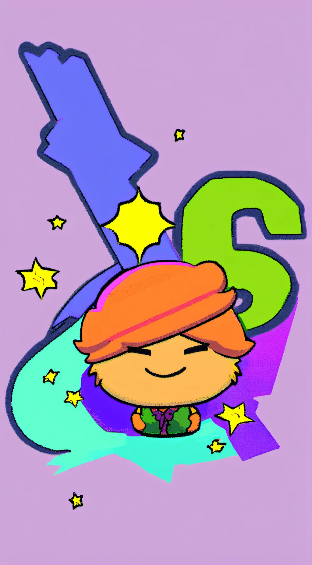 ai character: [🎉] PartyNoob! [🎉] background