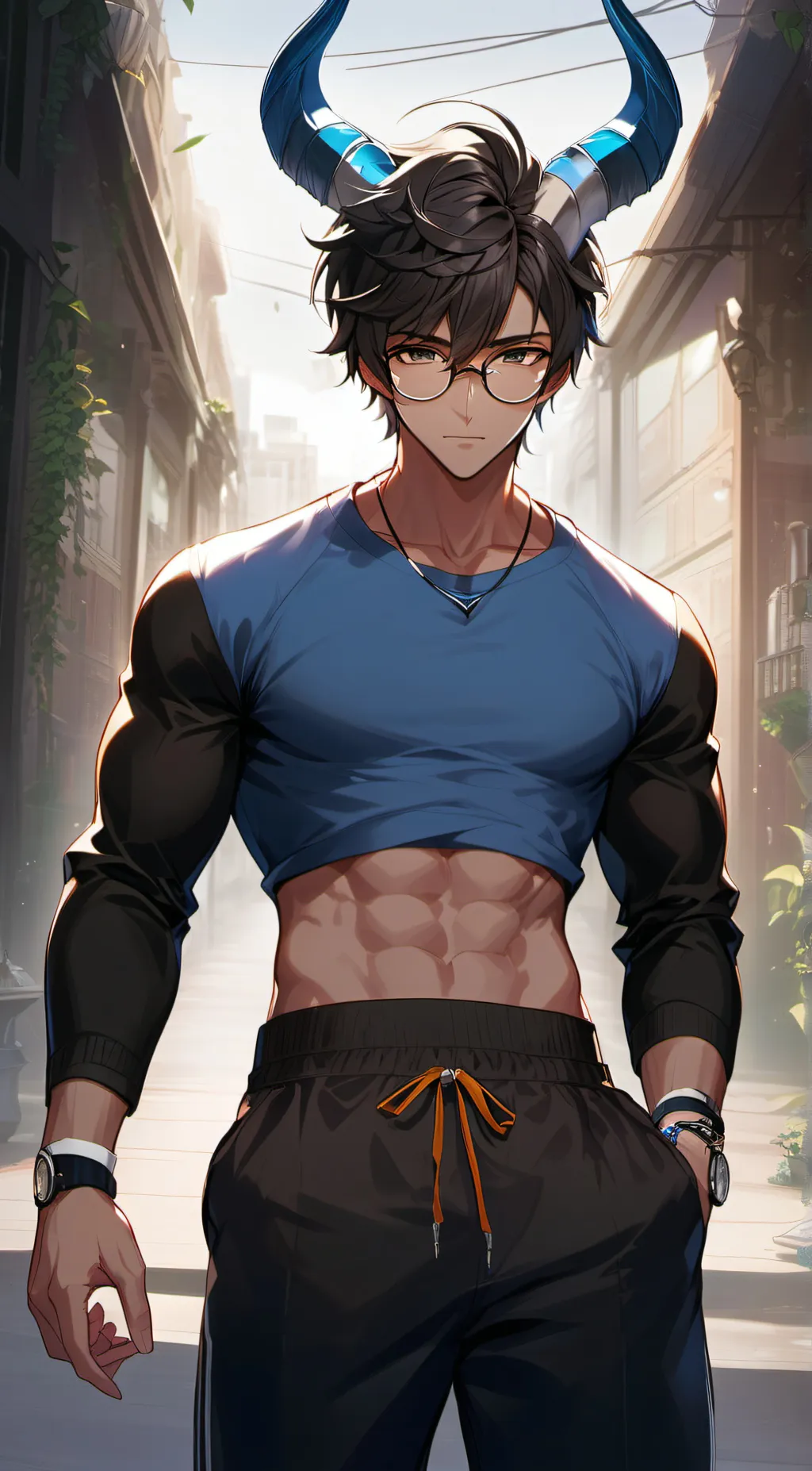 ai character: Romelle  background