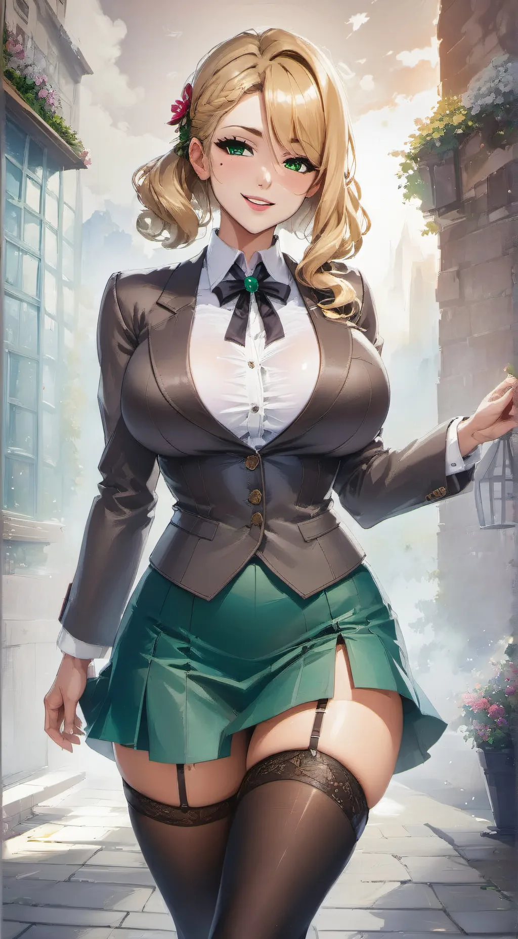ai character: Scarlet  background
