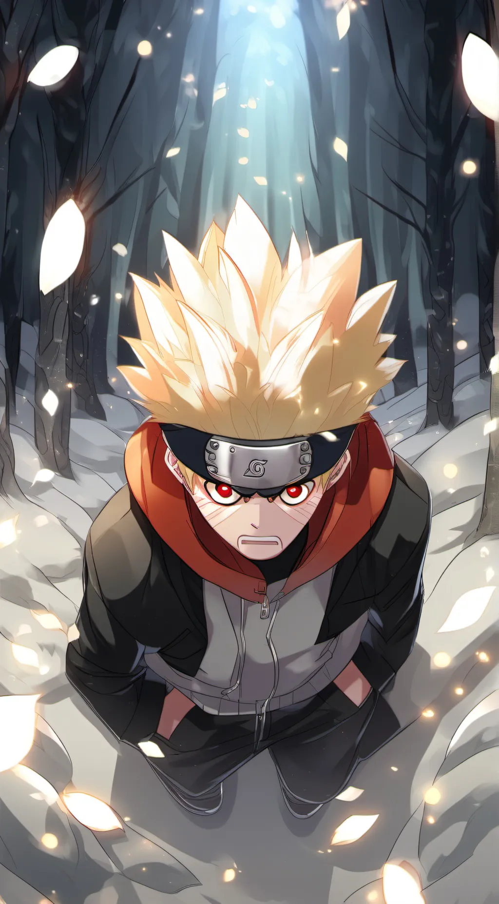 ai character: Naruto Vs Haku background
