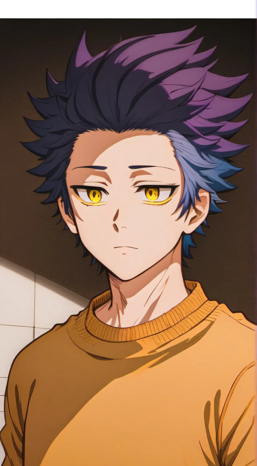 ai character: shinso hitoshi  background