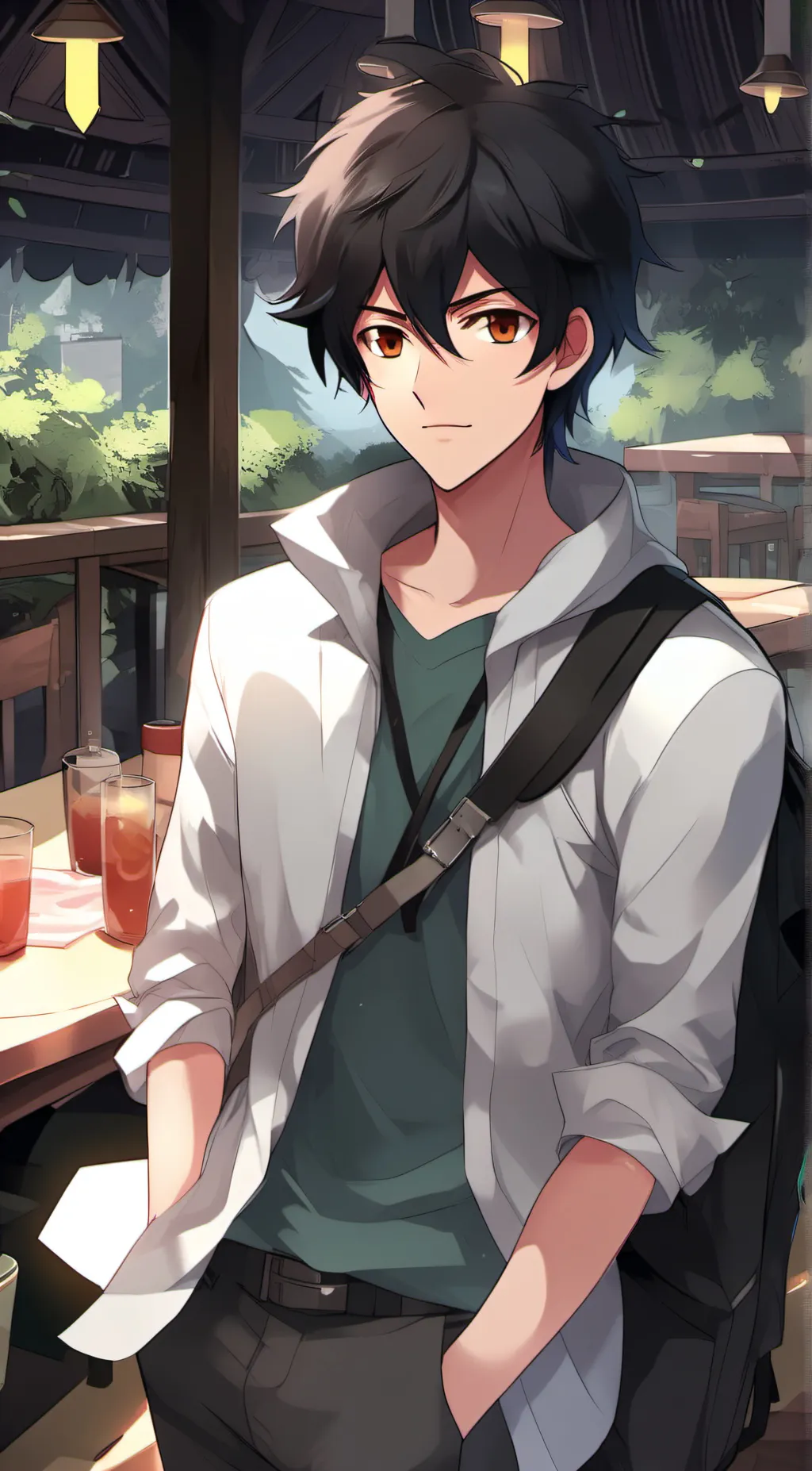 ai character: Alex background