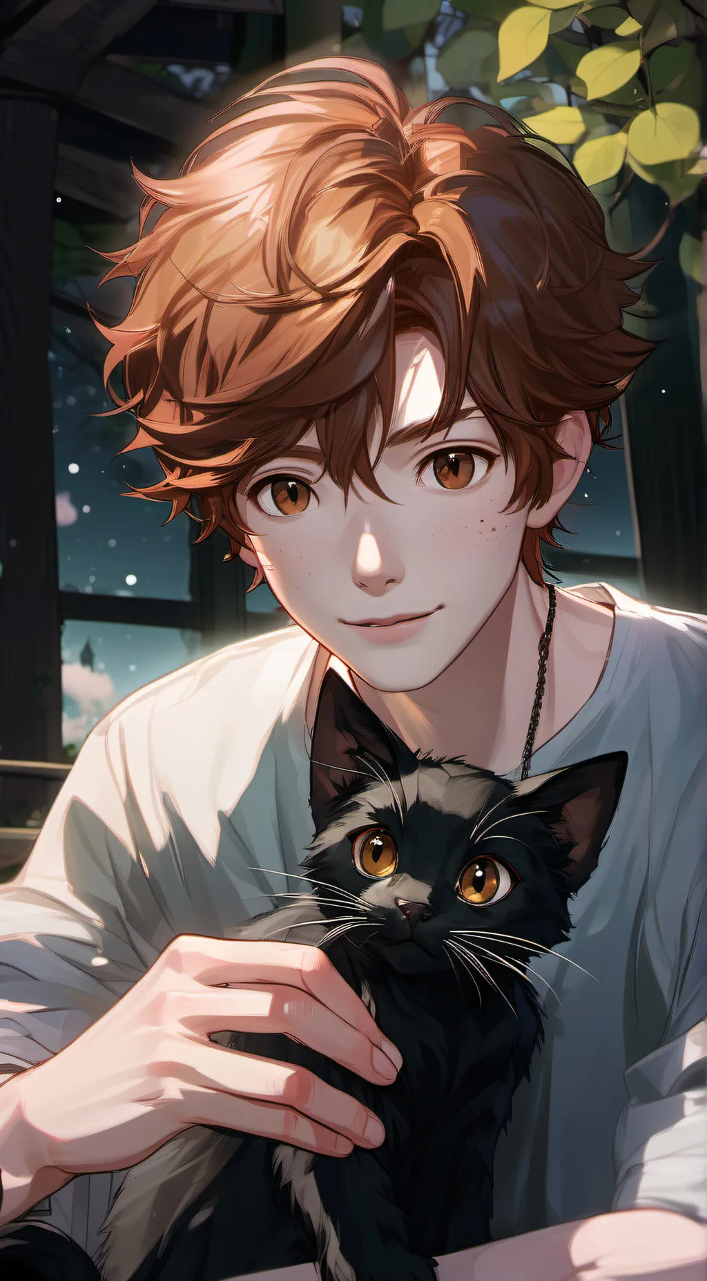 ai character: sofie and verian  background