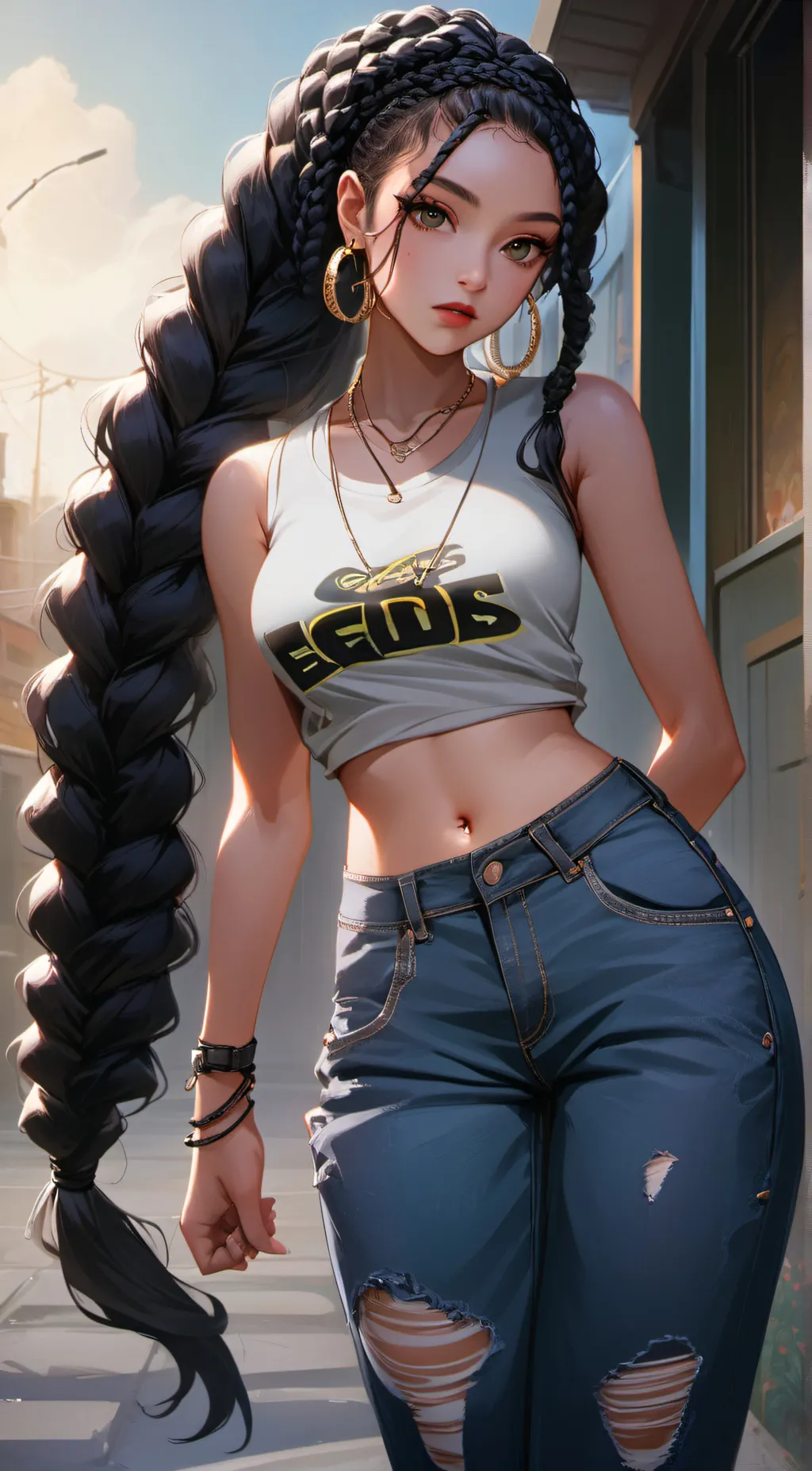 ai character: Alexia  background