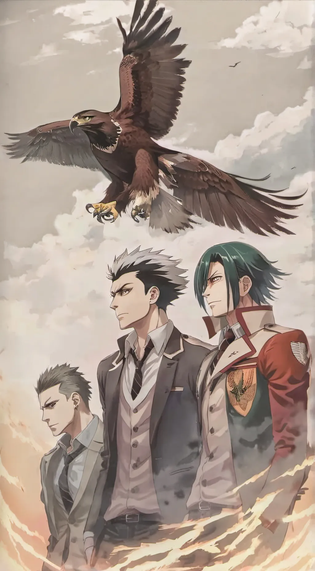 ai character: hawks/keigo takami background