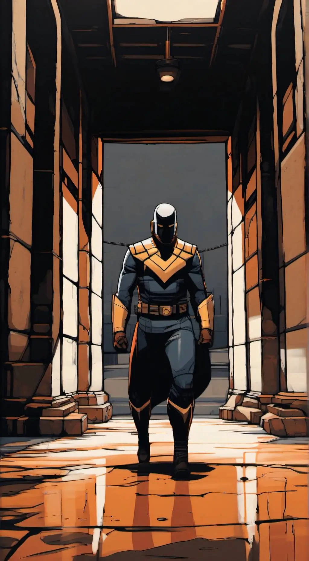 ai character: Slade/Deathstroke background