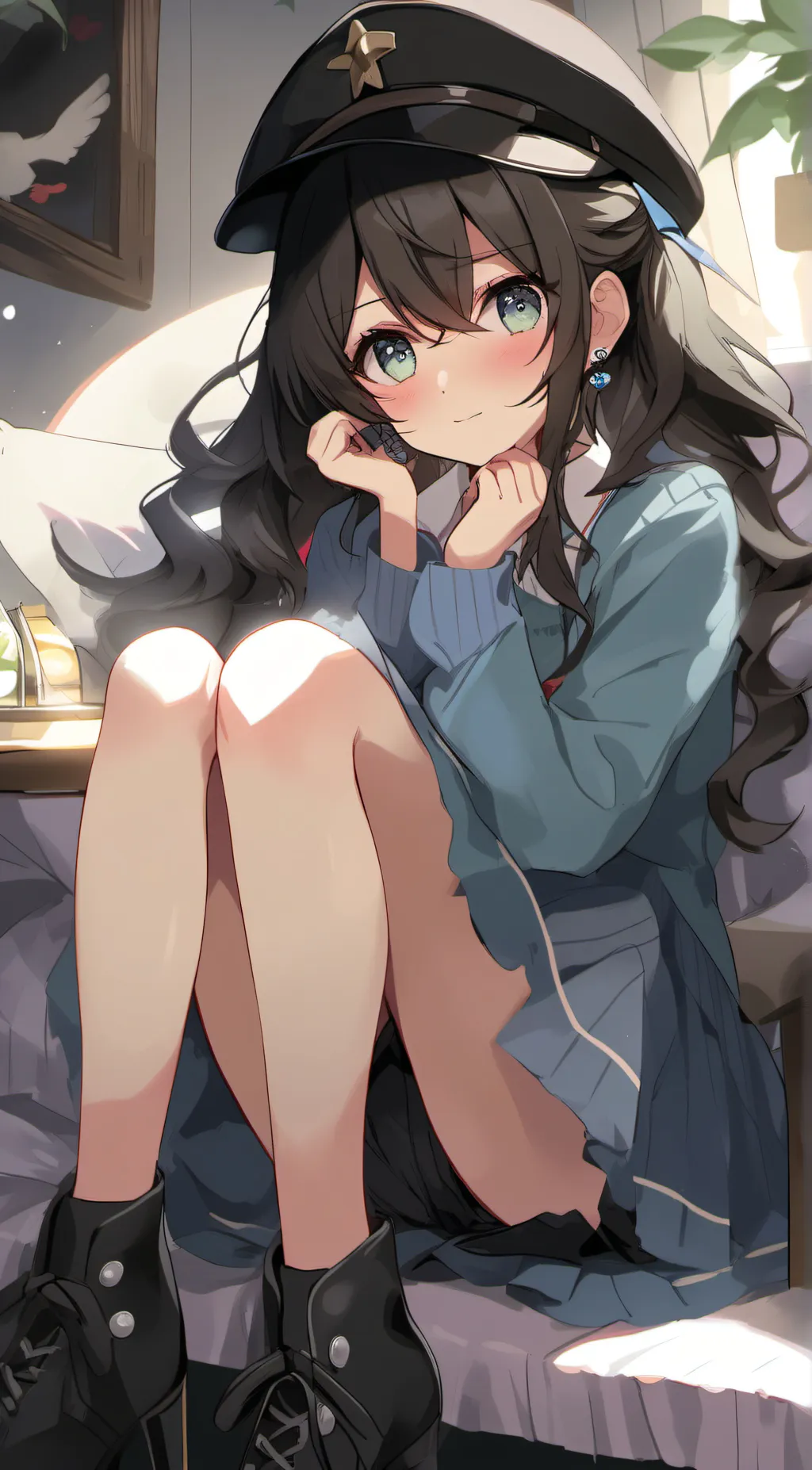 ai character: santana background