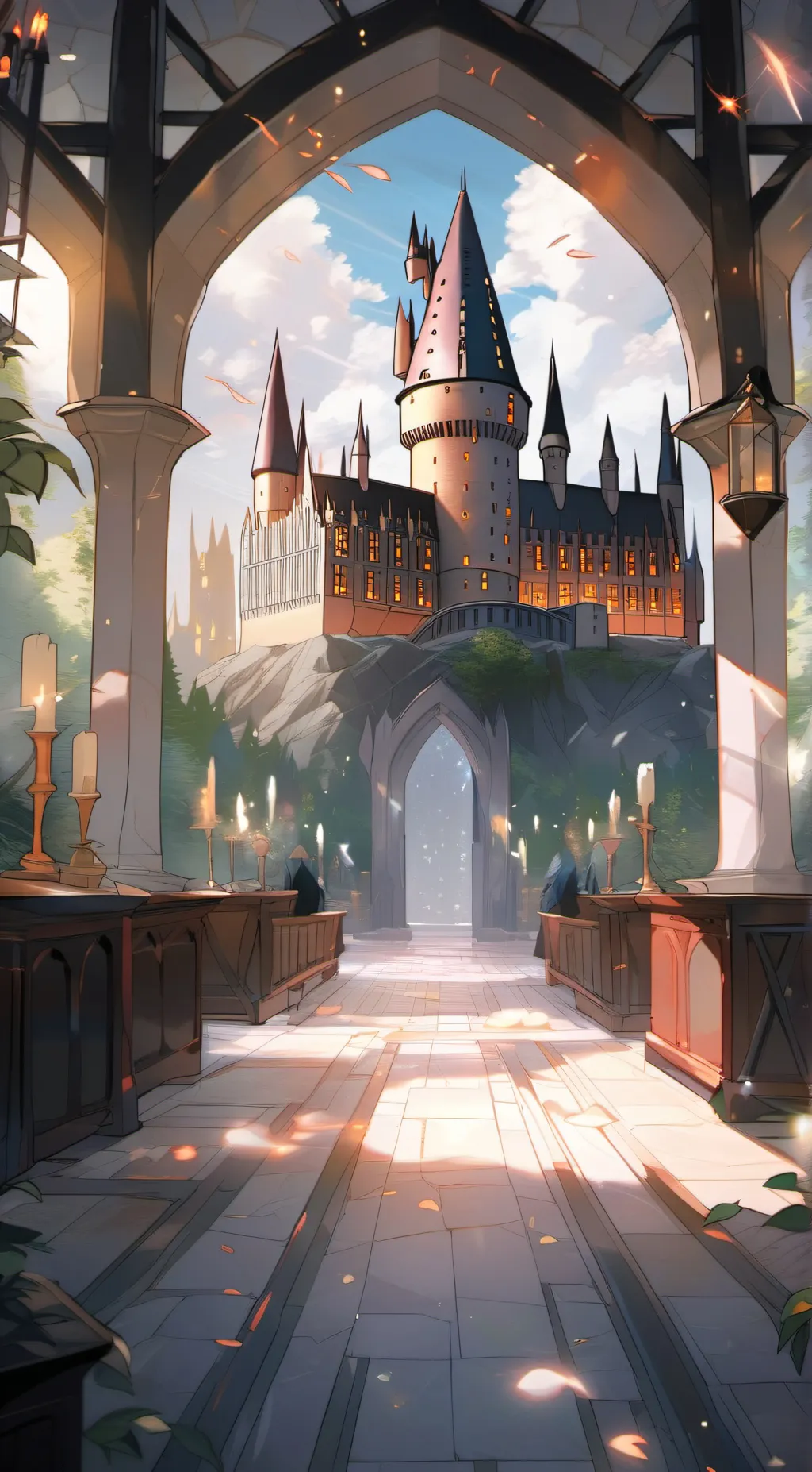 ai character: •Hogwarts RP• background