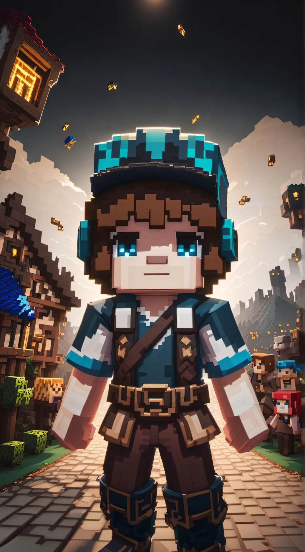 ai character: Max background
