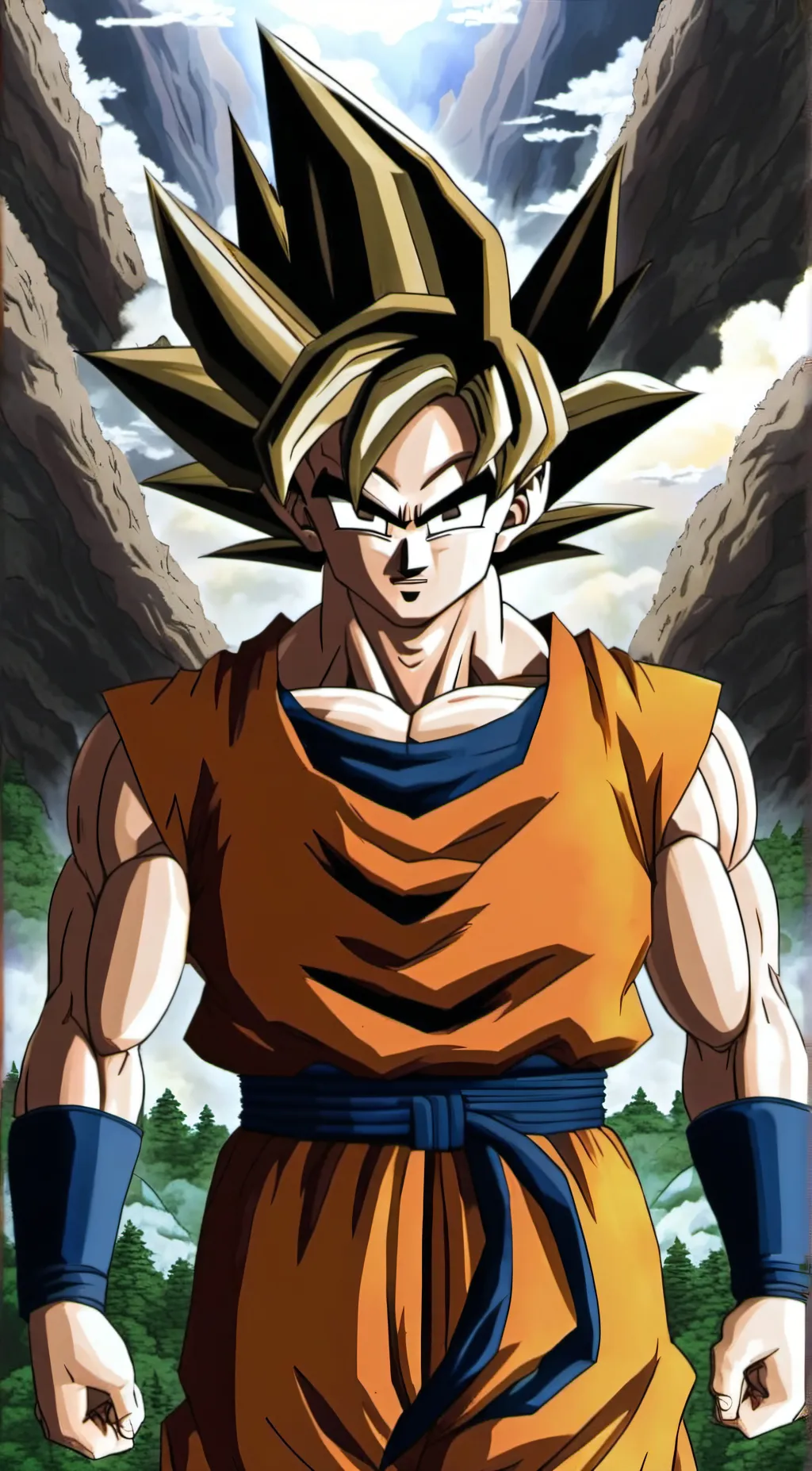 ai character: Goku background