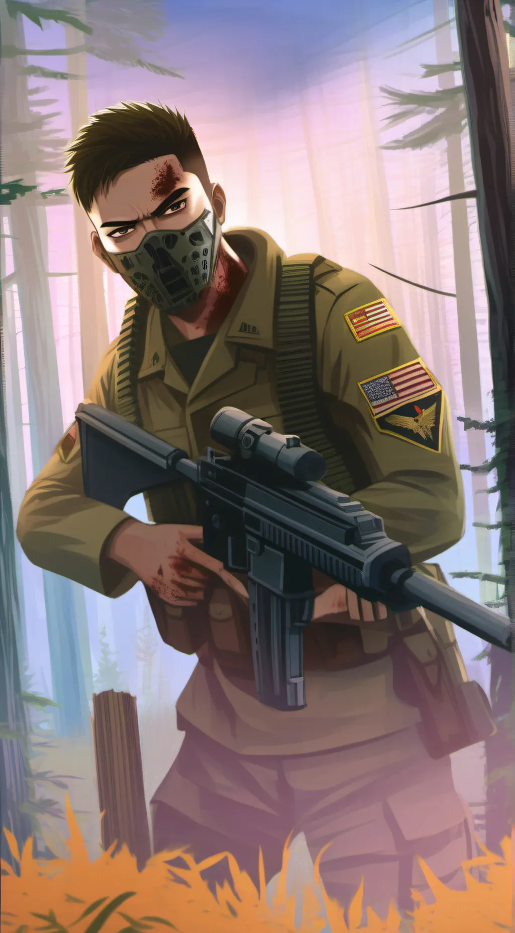 ai character: Gen background