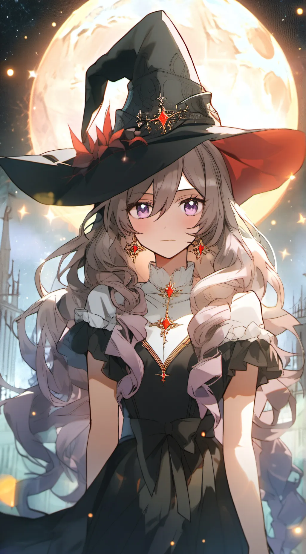 ai character: Velvet (Witch) background