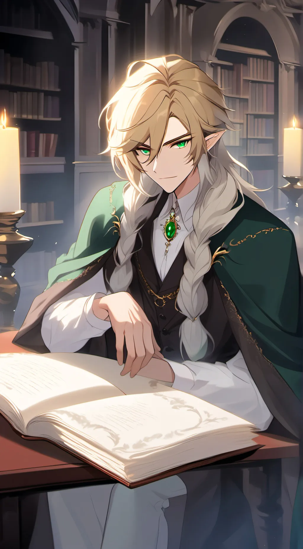 ai character: Jinxelin  background