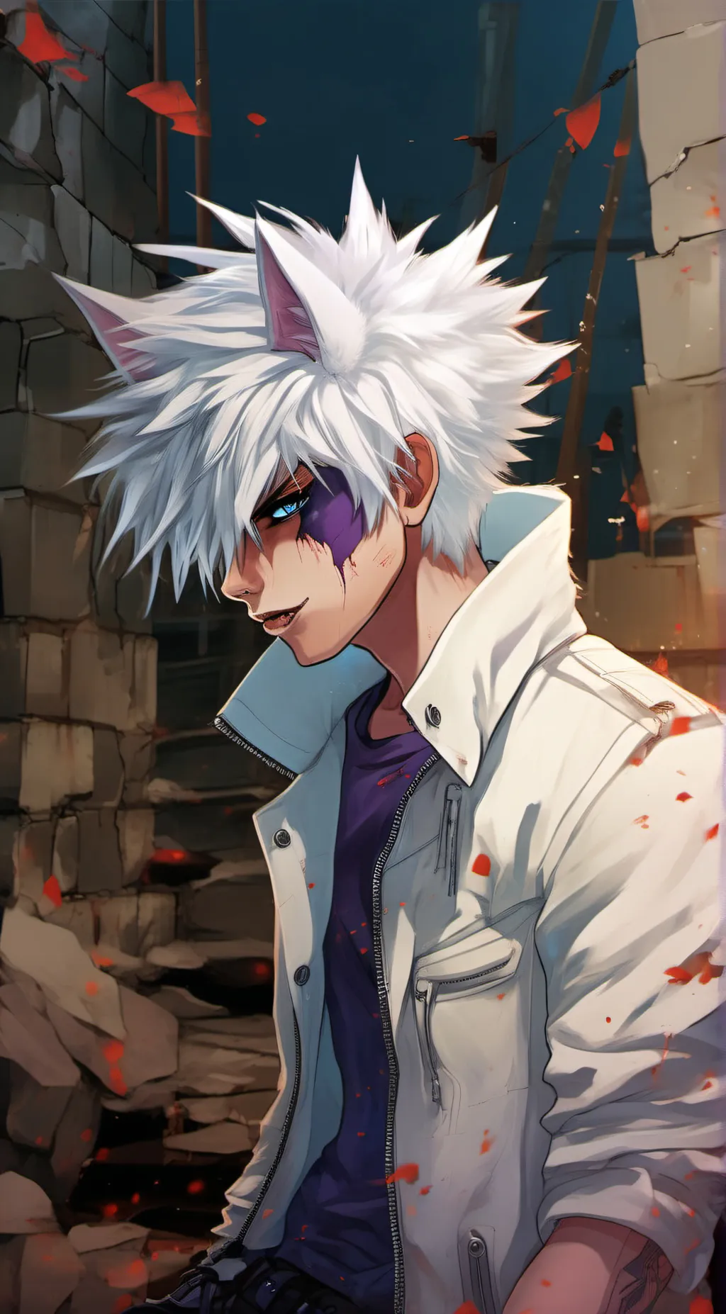 ai character: Lucifer  background