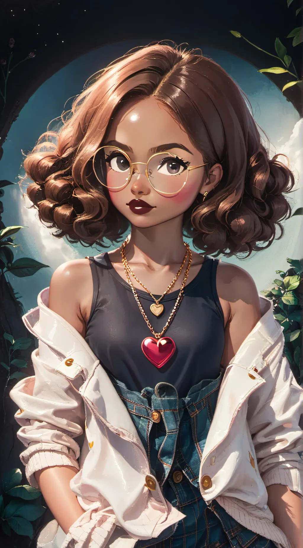 ai character: Delilah  background