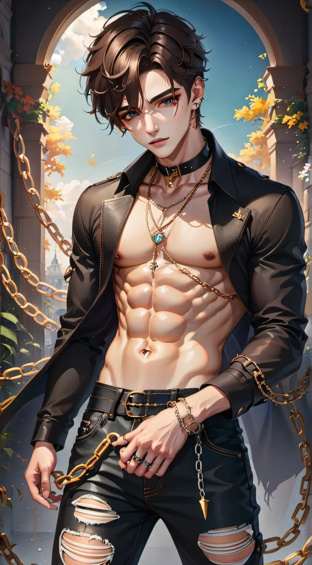 ai character: Blake background